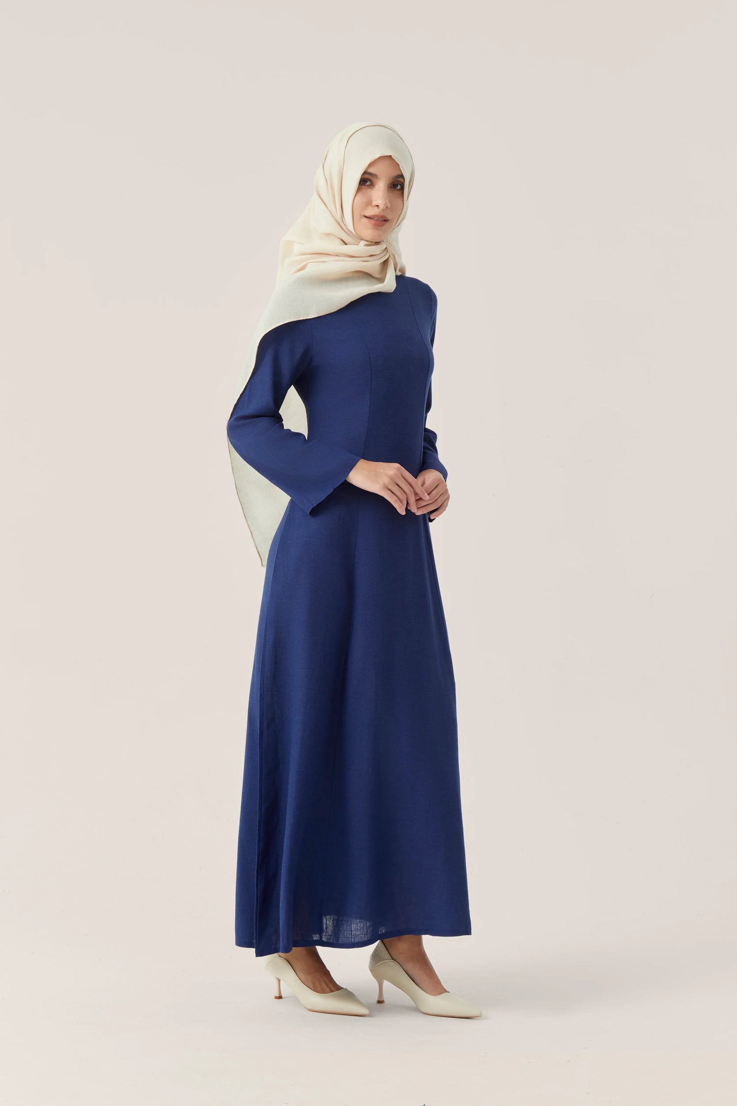 linen modest dress Linen Dress With Cotton Modest Dresses Modest Ladies Clothing For Summer Dainty Jewells, Modest